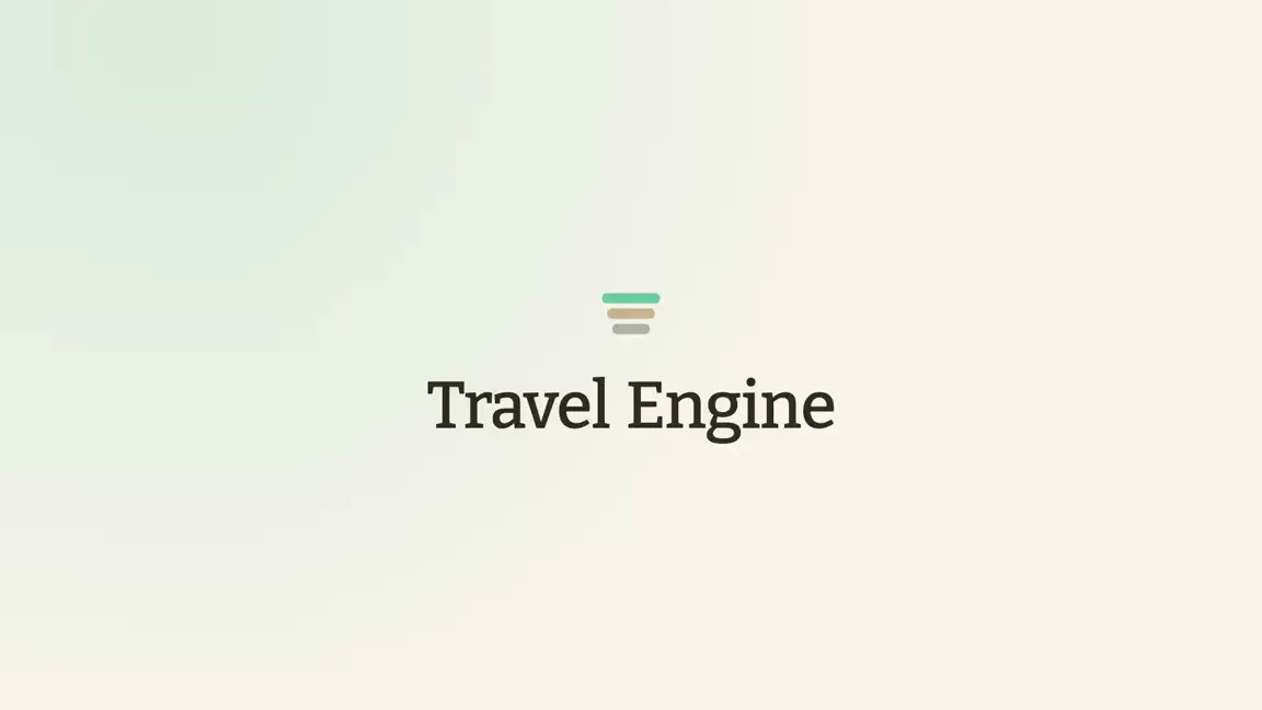 Travel Engine product overview